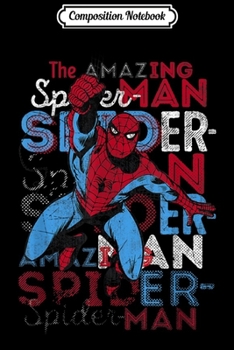 Composition Notebook: Amazing Spider-Man Jump Graphic  Journal/Notebook Blank Lined Ruled 6x9 100 Pages