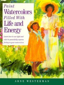 Hardcover Paint Watercolors Filled with Life and Energy Book