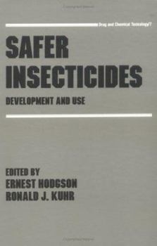 Hardcover Safer Insecticides: Development and Use Book