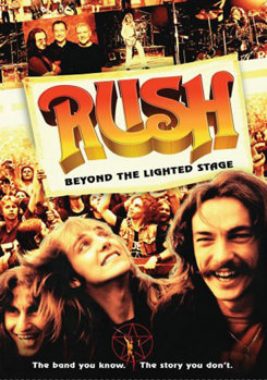 DVD Rush: Beyond the Lighted Stage Book