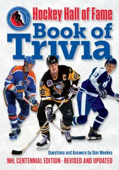 Paperback Hockey Hall of Fame Book of Trivia: NHL Centennial Edition Book