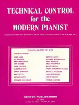 Paperback Technical Control for the Modern Pianist Book