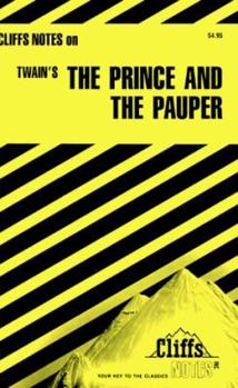 Paperback Cliffsnotes on Twain's the Prince and the Pauper Book