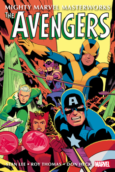 Paperback Mighty Marvel Masterworks: The Avengers Vol. 4 - The Sign of the Serpent Romero Cover Book