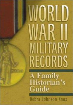 Paperback WWII Military Records: A Family Historian's Guide Book