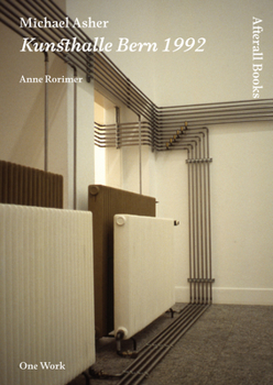 Paperback Michael Asher: Kunsthalle Bern, 1992 Book