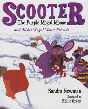 Hardcover Scooter the Purple Mogul Mouse Book