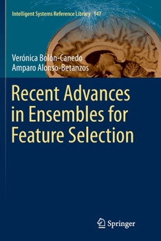 Paperback Recent Advances in Ensembles for Feature Selection Book