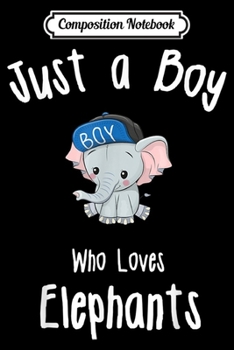 Composition Notebook: Boys Elephant Gift  Journal/Notebook Blank Lined Ruled 6x9 100 Pages