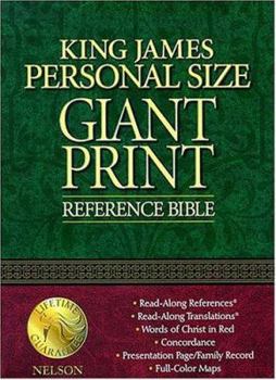 Paperback Giant Print Personal Reference Bible-KJV [Large Print] Book