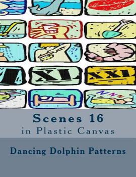Paperback Scenes 16: in Plastic Canvas Book