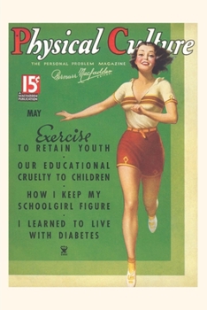 Paperback Vintage Journal Cover Physical Culture Magazine Book