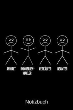 Anwalt Immobilienmakler Verkäufer Beamter: A5 Notizbuch für alle Immobilienmakler | Liniert 120 Seiten | Geschenk/Geschenkidee zum Geburtstag | ... | Ostern | Namenstag (German Edition)