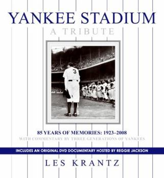 Hardcover Yankee Stadium: A Tribute: 85 Years of Memories: 1923-2008 [With DVD] Book