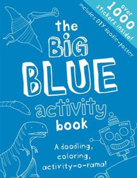 Paperback The Big Blue Activity Book