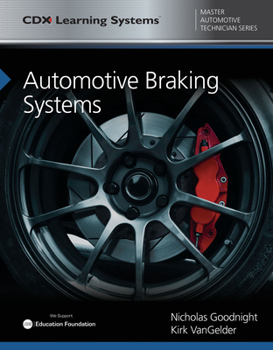 Hardcover Automotive Braking Systems with 1 Year Access to Automotive Braking Systems Online Book