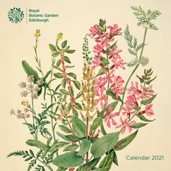 Royal Botanic Gardens, Edinburgh Wall Calendar 2021 (Art Calendar)