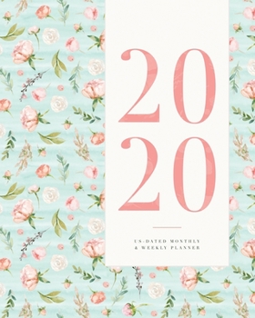 Paperback 2020 US-Dated Monthly & Weekly Planner: for Women, Features One Line A Day Section - January 2020 - December 2020 Agenda & Diary - 2-Page Weekly Sprea Book