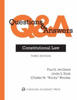 Paperback Questions & Answers: Constitutional Law (Questions & Answers Series) Book