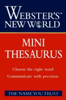 Paperback Webster's New World Mini Thesaurus Book
