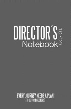 Paperback Directors To Do Notebook: To Do Cinema Notebooks for Cinema Artists Book