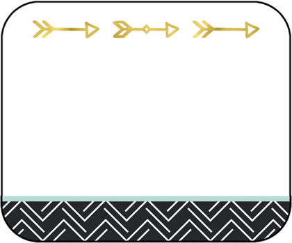 Misc. Supplies Aim High Name Tags Book