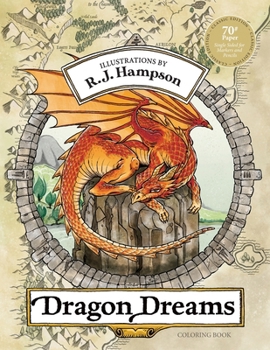 Paperback Dragon Dreams Coloring Book