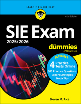 Paperback Sie Exam 2025/2026 for Dummies: Securities Industry Essentials Exam Prep + Practice Tests + Flashcards Online Book