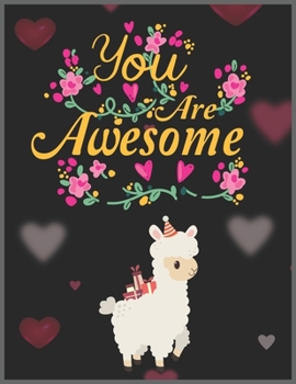 You are Awesome: Llama Alpaca Planner & Calendar, Daily Weekly Planner with Monthly quick-view/over view with 2020 Planner