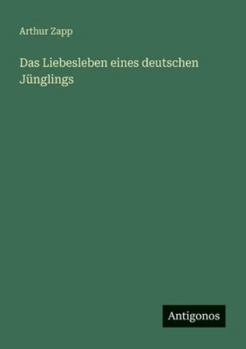 Paperback Das Liebesleben eines deutschen Jünglings [German] Book