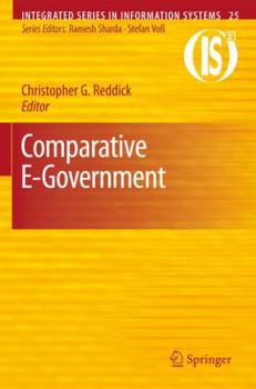 Hardcover Comparative E-Government Book