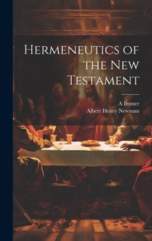 Hardcover Hermeneutics of the New Testament Book