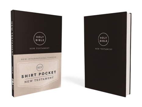 Imitation Leather Niv, Shirt Pocket New Testament, Leathersoft, Black, Comfort Print Book