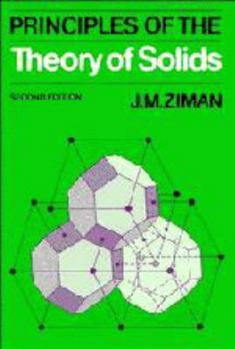 Hardcover Principles of the Theory of Solids Book