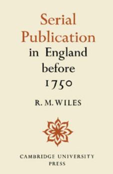 Paperback Serial Publication in England Before 1750 Book
