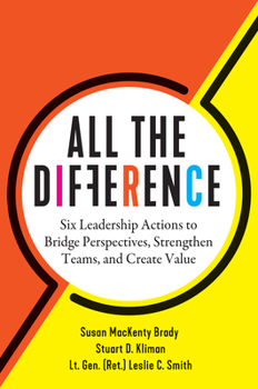 Hardcover All the Difference: Six Leadership Actions to Bridge Perspectives, Strengthen Teams, and Create Value Book