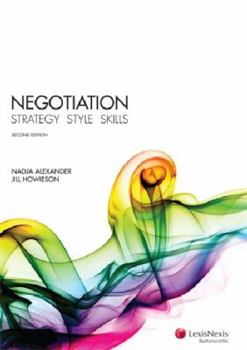 Paperback Negotiation Strategy Style Skills Book