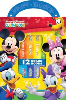 Mickey Mouse Clubhouse: 12 Board Books (Book-Block Series)