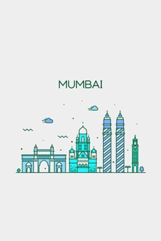 Paperback Mumbai Minimalist Travel Notebook [Lined] [6x9] [110 pages] Book