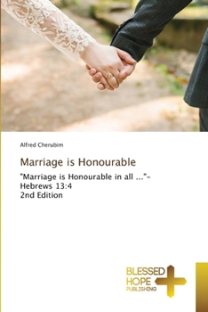 Paperback Marriage is Honourable Book