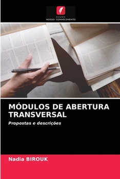 Paperback Módulos de Abertura Transversal [Portuguese] Book