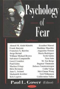 Hardcover Psychology of Fear Book