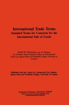 Hardcover International Trade Terms Book