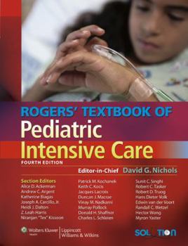 Hardcover Rogers' Textbook of Pediatric Intensive Care Book