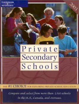 Paperback Private Secondary Schools 2002-2003 Book