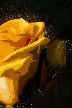 Yellow Roses Notebook