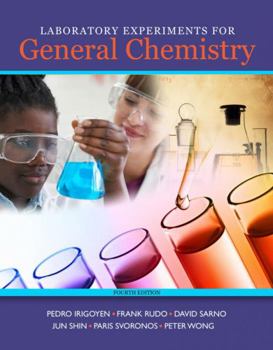 Spiral-bound Laboratory Experiments for General Chemistry Book