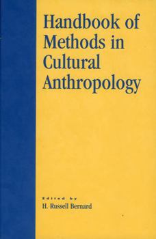 Hardcover Handbook of Methods in Cultural Anthropology [Large Print] Book
