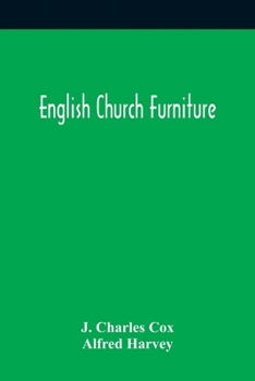 Paperback English Church Furniture Book