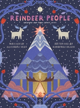 Hardcover Reindeer People [Large Print] Book